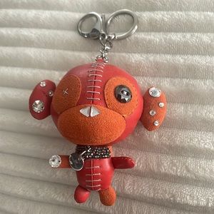 NIB Auth Swarovski Key Ring Ladies Bag Charm Monkey